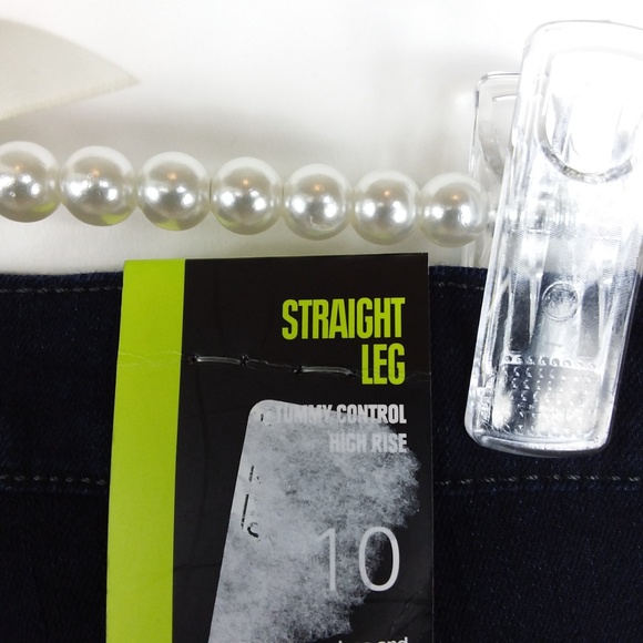 Stye & Co Jeans Tummy Control Dark Rinse NWT -XX - Picture 4 of 4